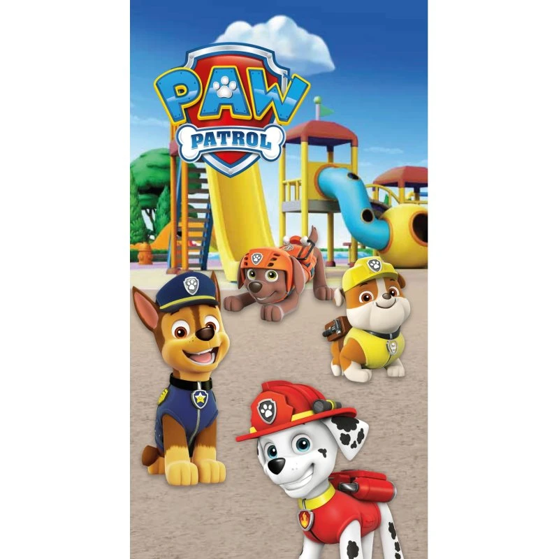 Paw Patrol badehåndklæde 70x140 cm – 100% bomuld