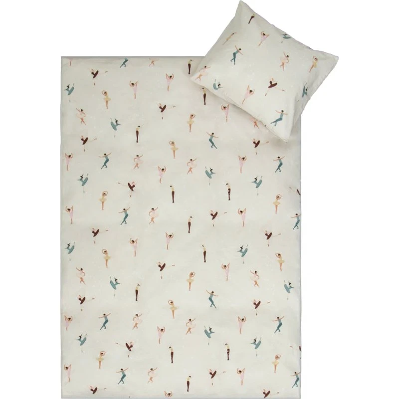 Babysengetøj 70x100 cm i 100% blød bomuld – Ballerina