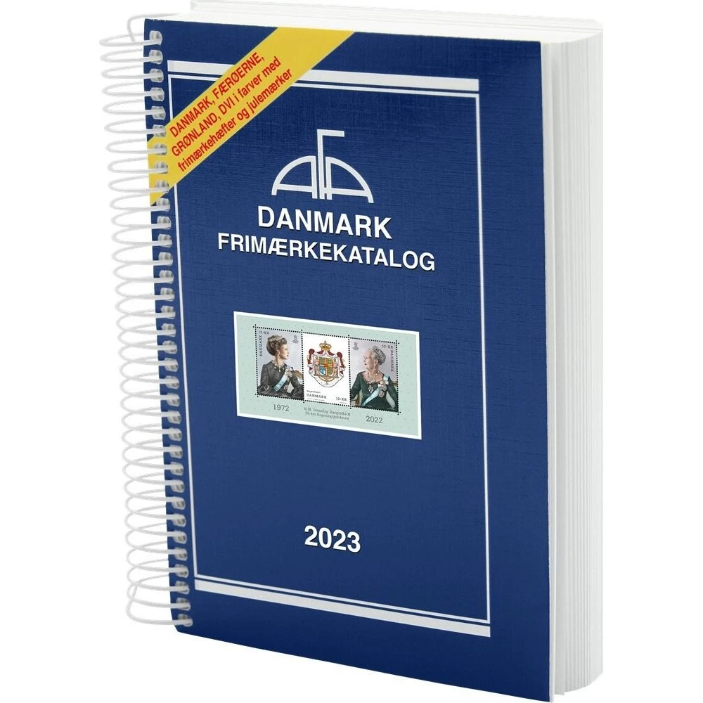 Afa Danmark 2023 m. spiral - Frimærkekatalog