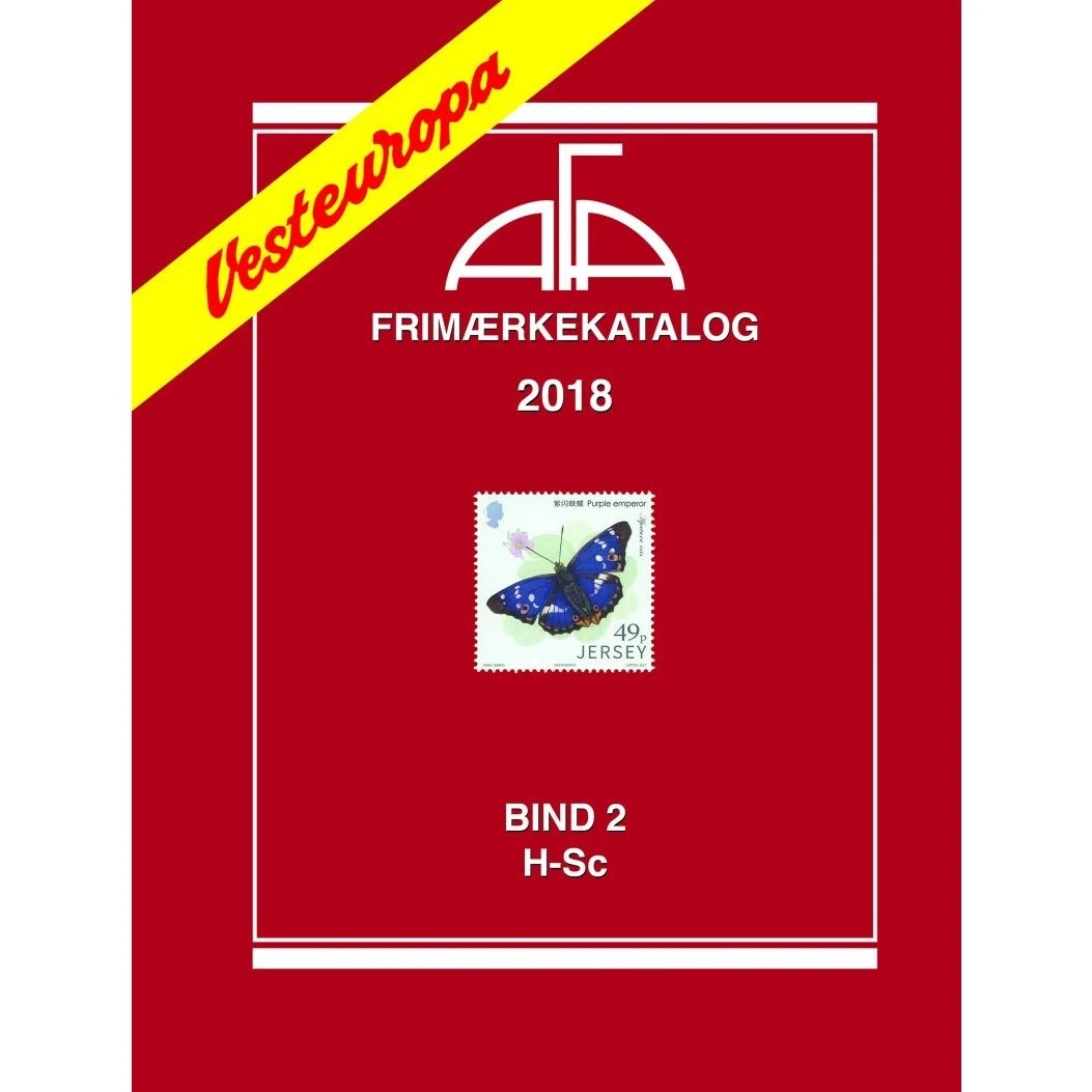 AFA Vesteuropa II 2018 - Frimærkekatalog