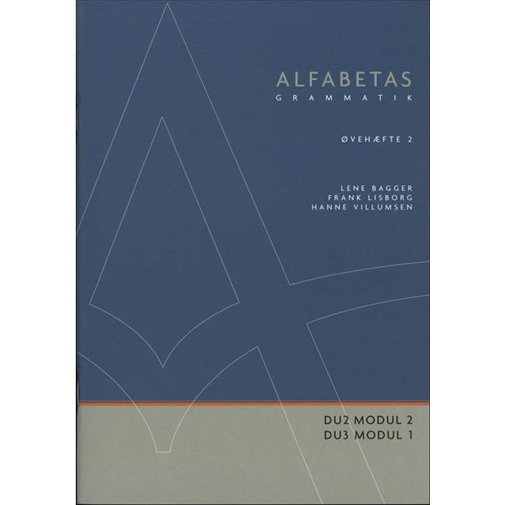 Alfabetas grammatik, Øvehæfte 2