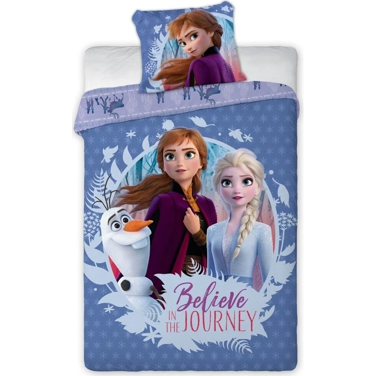 Frozen Frost 2 junior sengetøj 100x140 cm - 100% bomuld