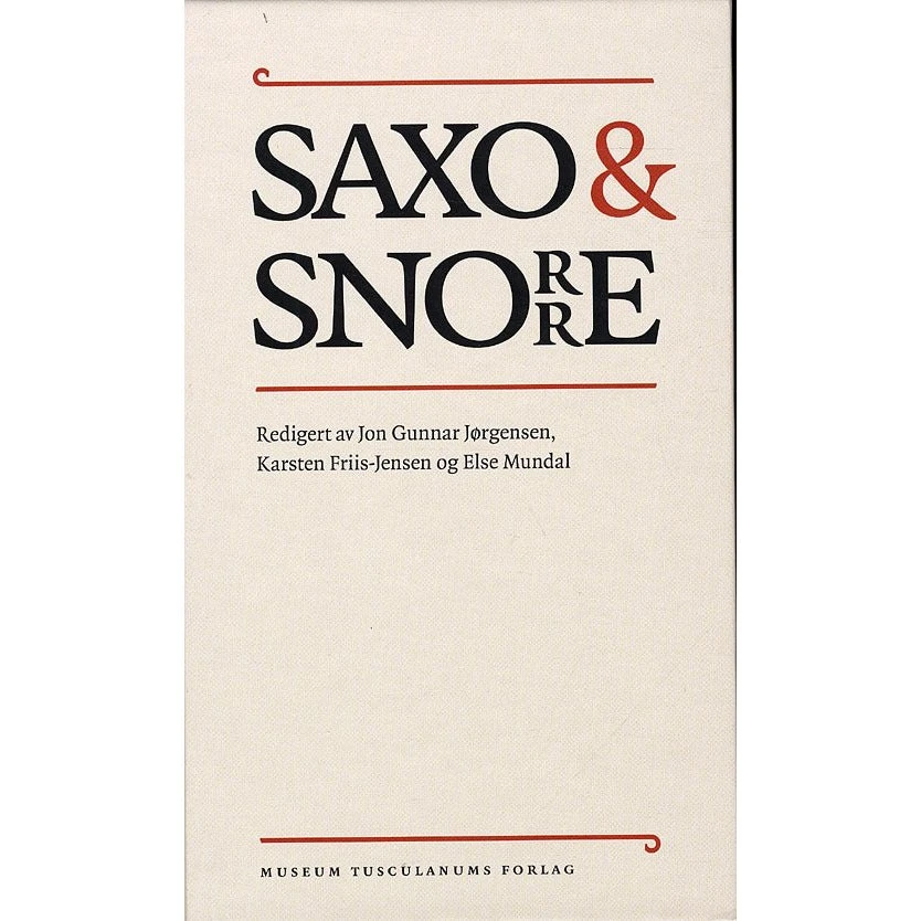 Saxo og Snorre - Else Mundal