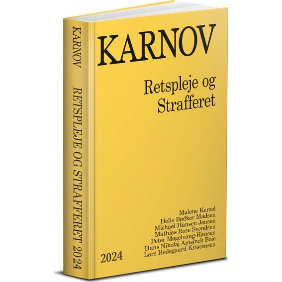 Karnovs Retspleje og Strafferet 2024