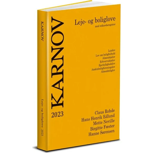 Karnov Leje- og boliglove 2023