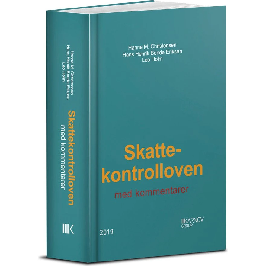 Skattekontrolloven med kommentarer - Hans Henrik Bonde Eriksen