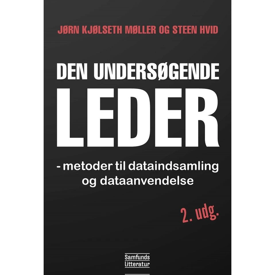 Den undersøgende leder af Jørn Møller og Steen Hvid