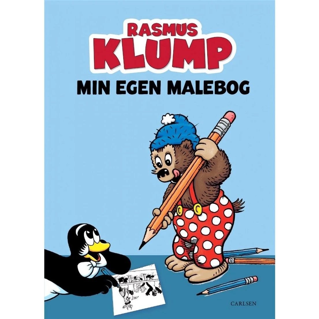 Rasmus Klump - Min Bedste Malebog - 6 stk. - Vilhelm Hansen