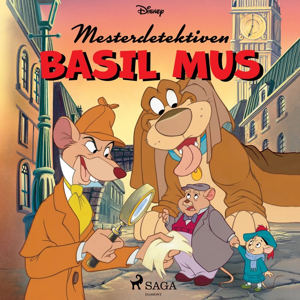 Disney Mesterdetektiven Basil Mus - Lydbog