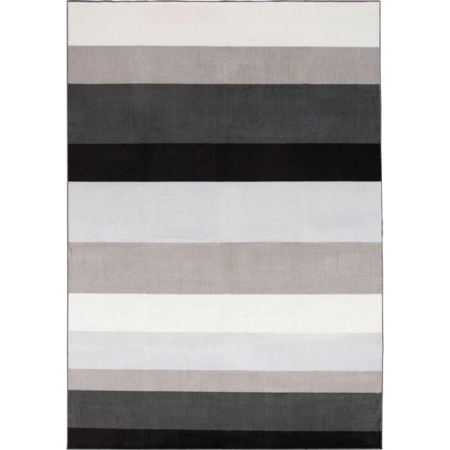 Nordstrand Home Rosa — Stribet gulvtæppe 200x300 cm