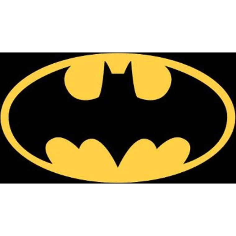 Batman børnetæppe 100x140 cm – blød fleece, sort