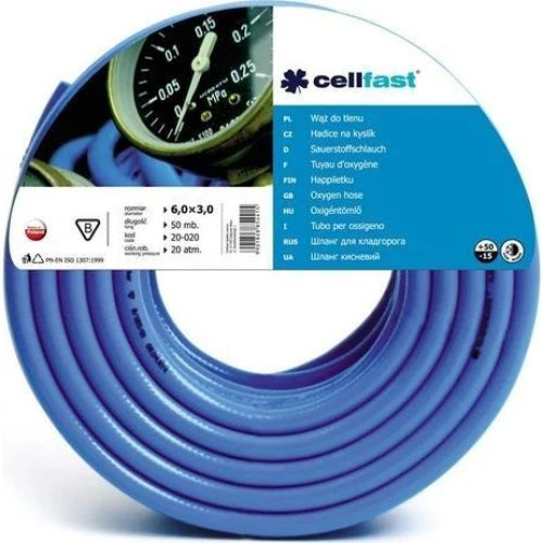CELLFAST Iltslange 6,0 x 3,0 mm - Blå (80m)