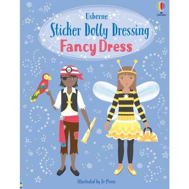 Sticker Dolly Dressing Fancy Dress - Emily Bone
