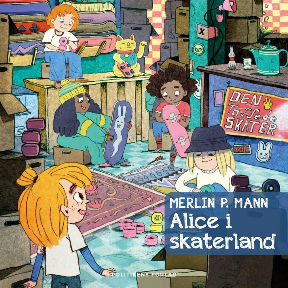 Alice i skaterland - Merlin P. Mann (Lydbog)