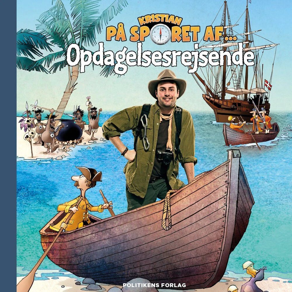 Kristian på sporet af opdagelsesrejsende - Lydbog