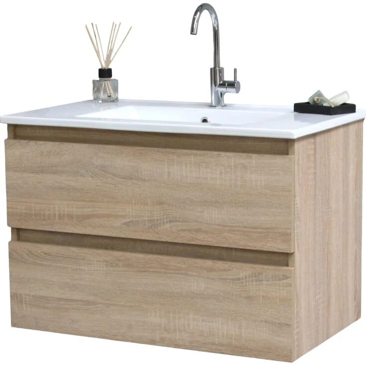 Sanibell Online 80x46 cm m f8belpakke – Bardolino eg (flatpack)