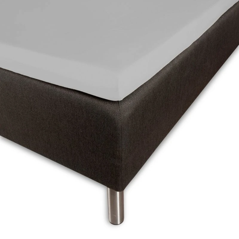 Bambus kuvertlagen 160x200x8 cm – Lysegrå (100% bambus)