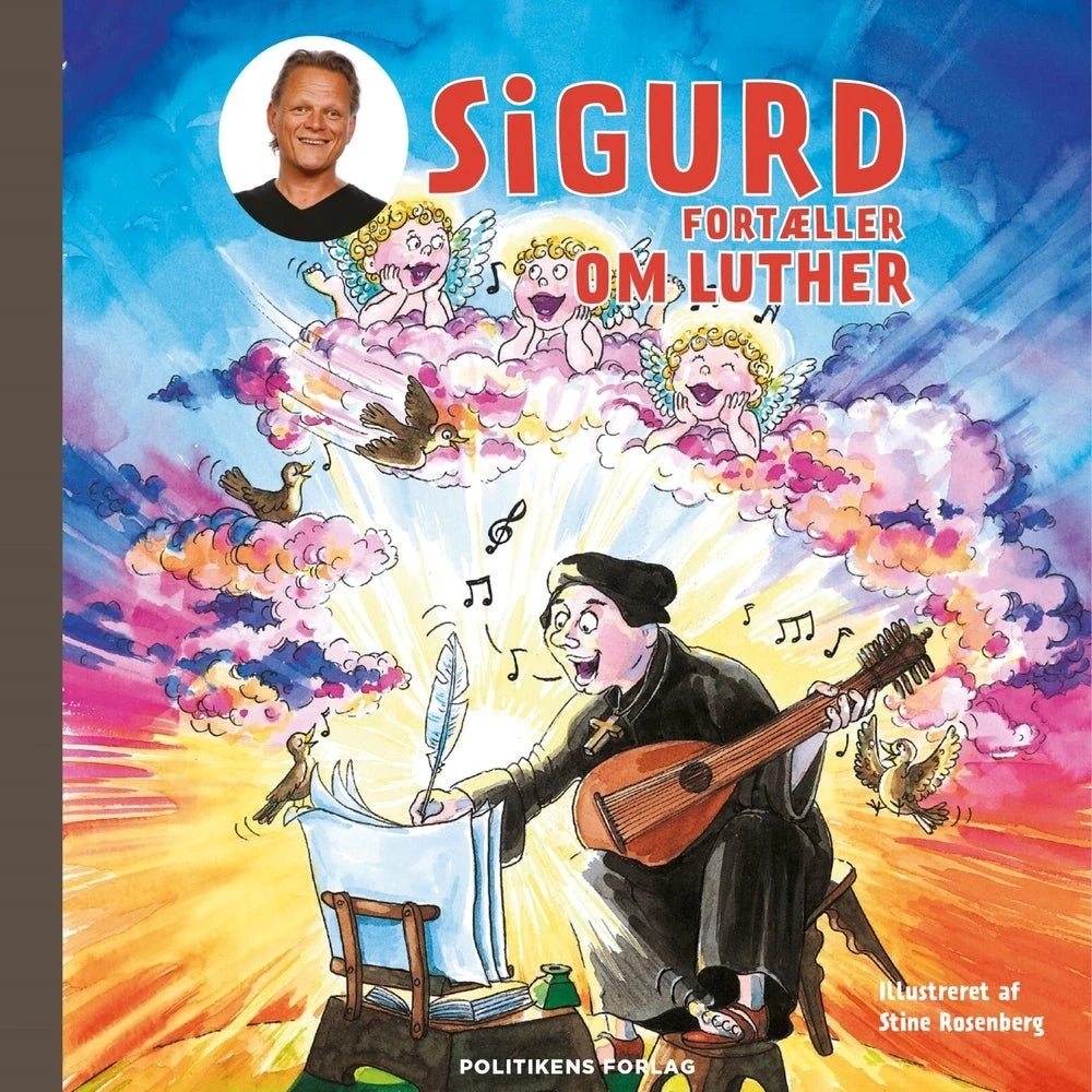 Sigurd fortæller om Luther - Lydbog af Sigurd Barrett