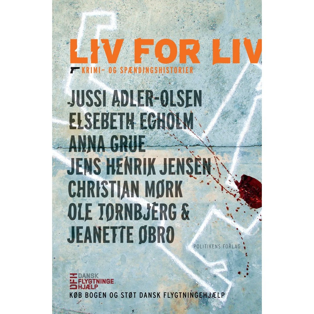 Liv for liv - Lydbog med 7 populære krimiforfattere