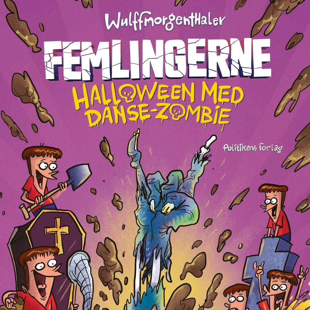 Femlingerne - Halloween med danse-zombie Lydbog