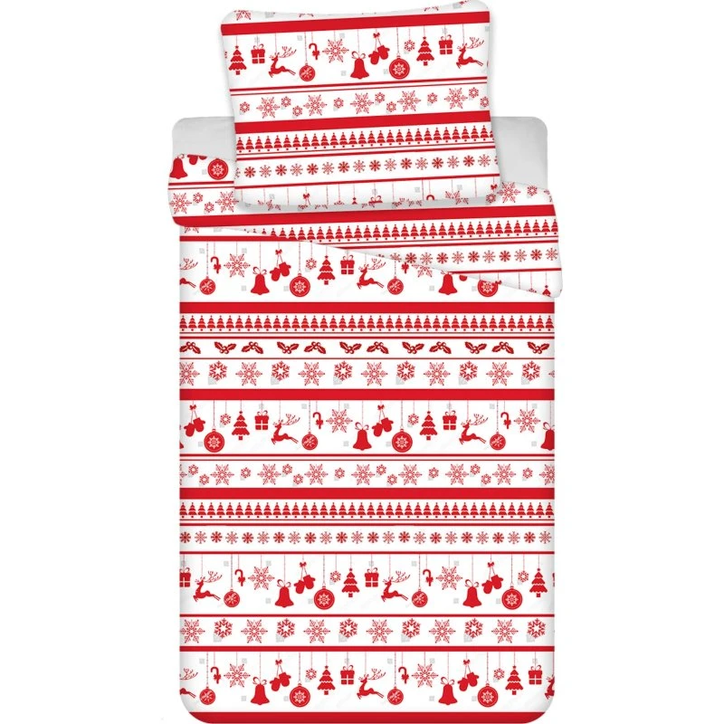 Junior julesengetøj 100x140 cm, 100% bomuld