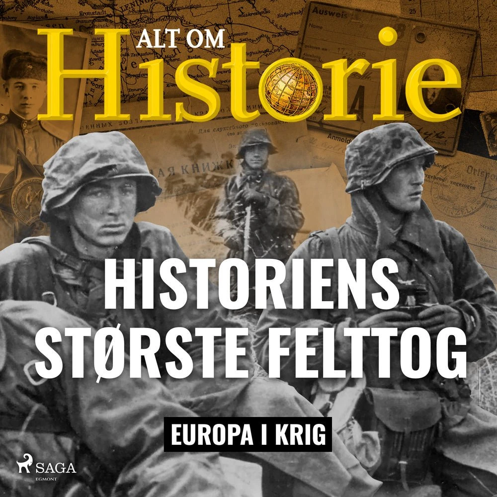 Historiens største felttog - Lydbog