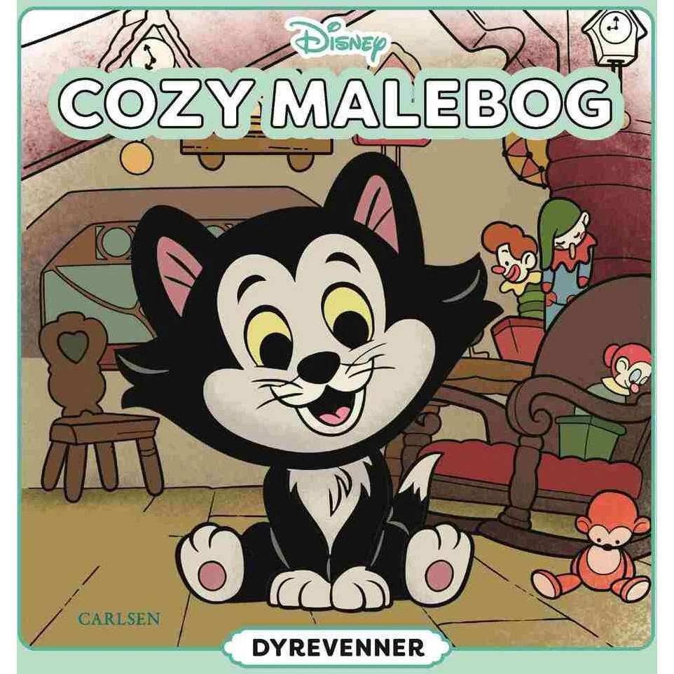 Disney: Cozy malebog - Dyrevenner