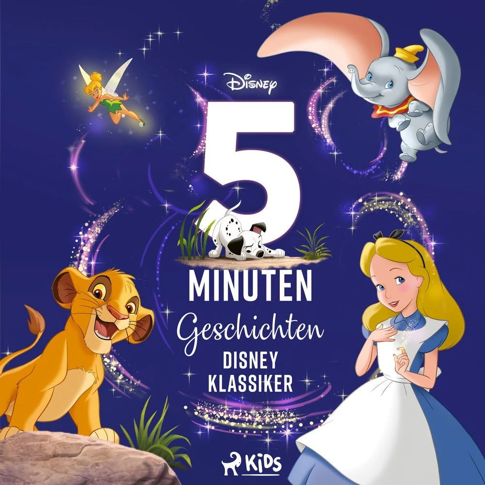 Disney Klassikere: 5 Minutter Historier Lydbog