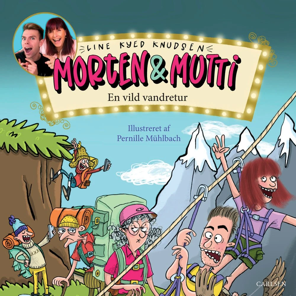 Morten og Mutti - En vild vandretur - Lydbog af Line Kyed Knudsen