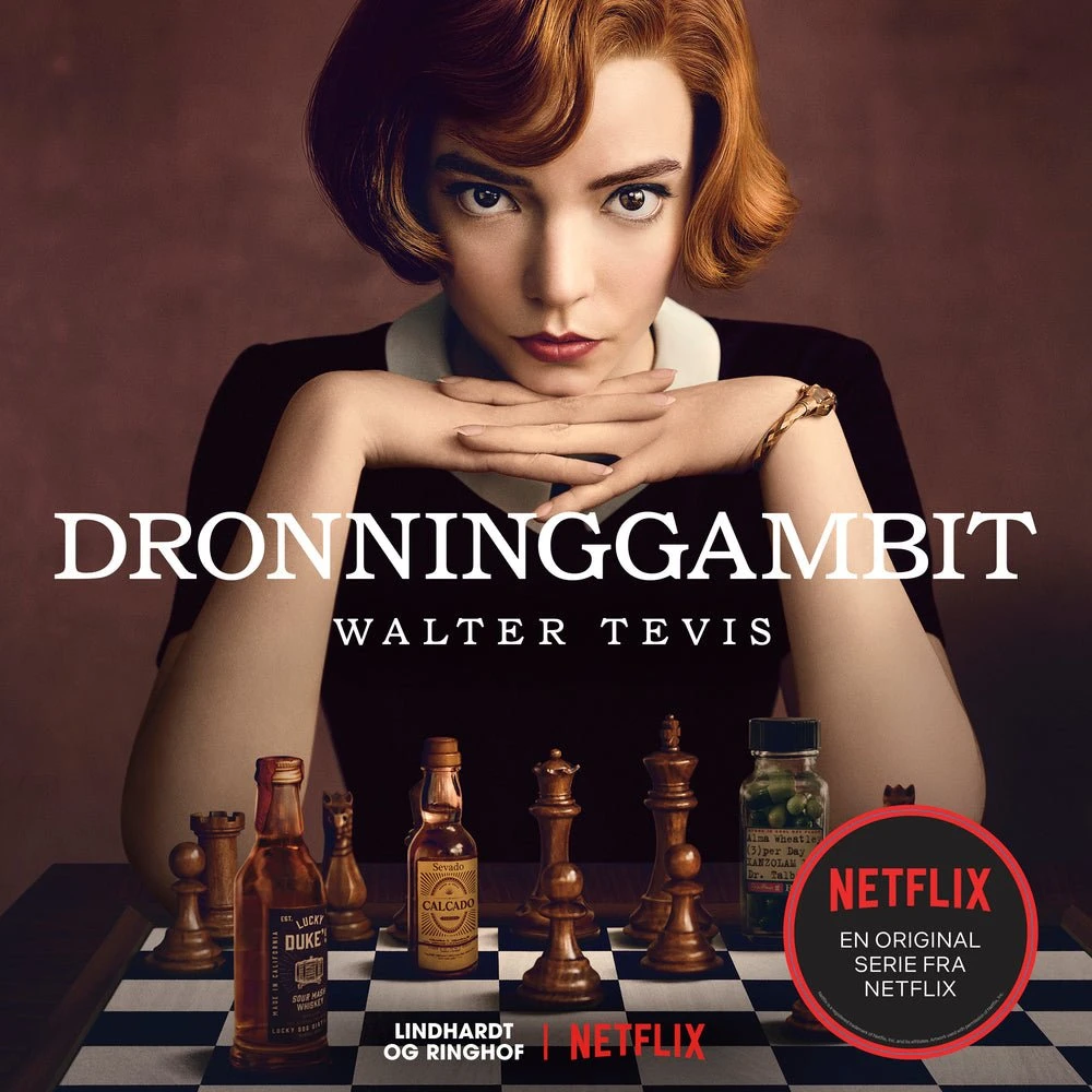 Dronninggambit - Walter Tevis (Lydbog)