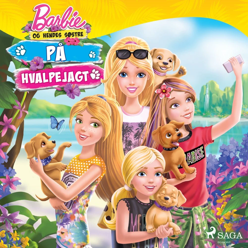 Barbie og hendes søstre - På hvalpejagt - Lydbog