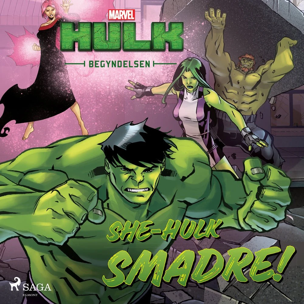 Marvel Hulk - Begyndelsen - She-Hulk SMADRE! Lydbog