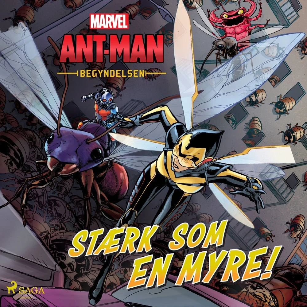 Marvel Ant-Man og Wasp - Begyndelsen - Lydbog
