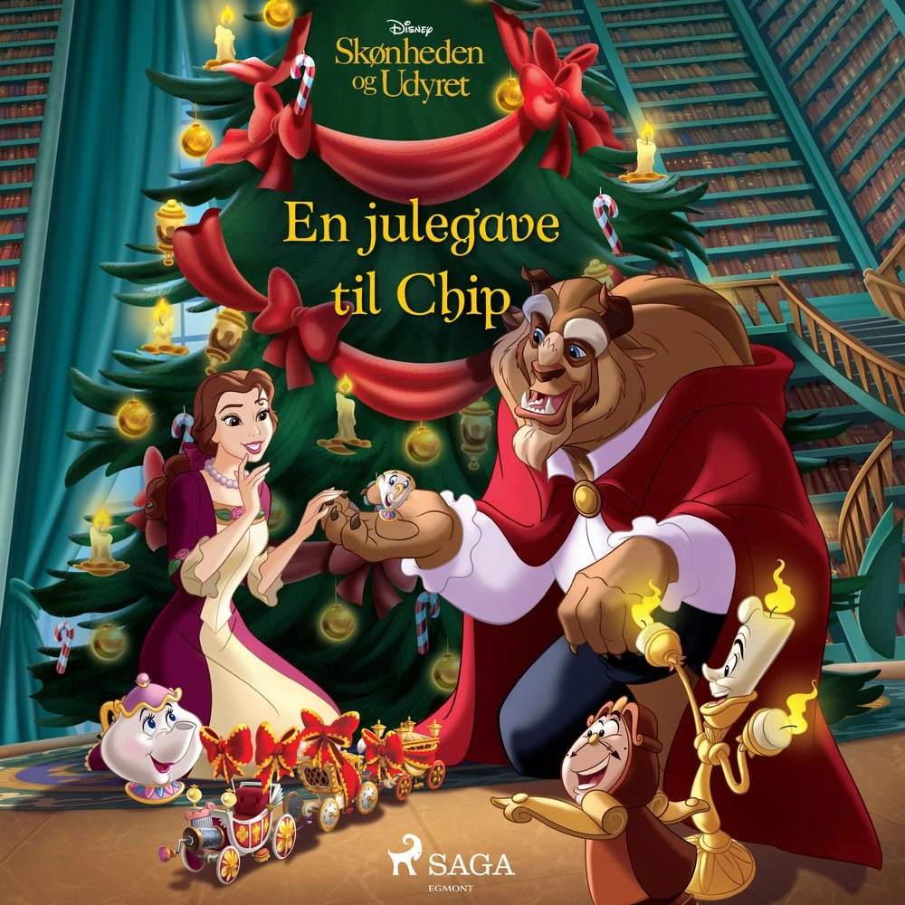 Disney Skønheden og Udyret - En julegave til Chip (Lydbog)