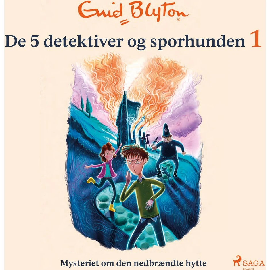 De 5 detektiver og sporhunden 1 - Mysteriet om den nedbrændte hytte