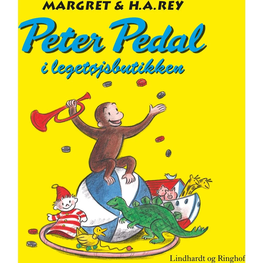 Peter Pedal i legetøjsbutikken - Lydbog