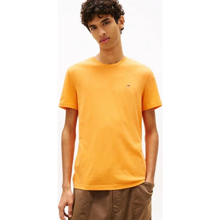 TJM XSLIM Jaspe HTR Tee Ext