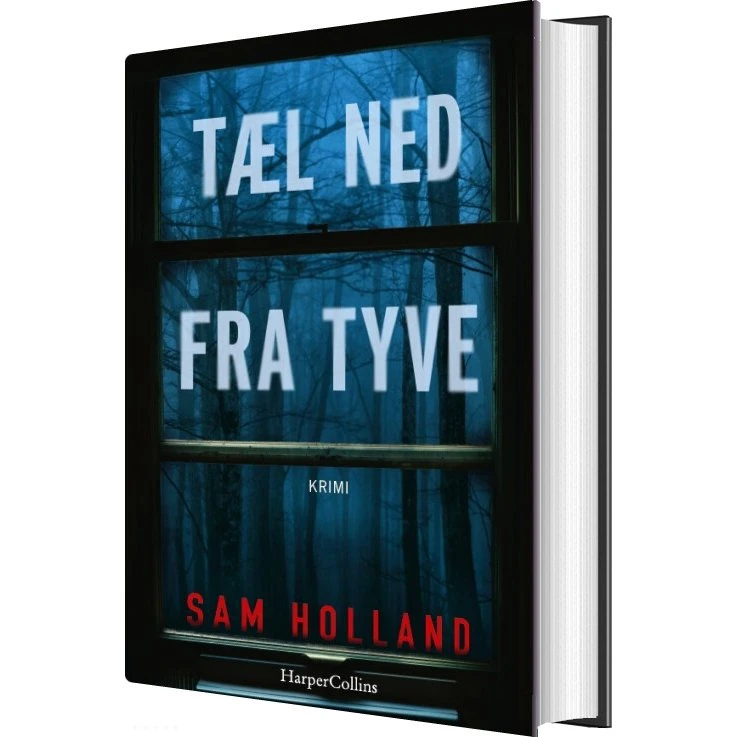Tæl ned fra tyve – Sam Holland (Krimi, Hardcover)