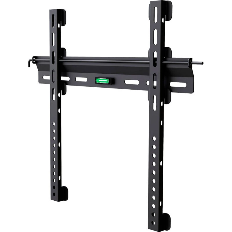 Deltaco TV-vægbeslag Ultra Slim 32–55" med lås, 55 kg (sort)