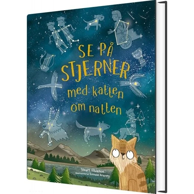 Se på stjerner med katten om natten – Stuart Atkinson
