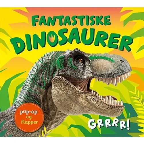Fantastiske dinosaurer – pop-up papbog