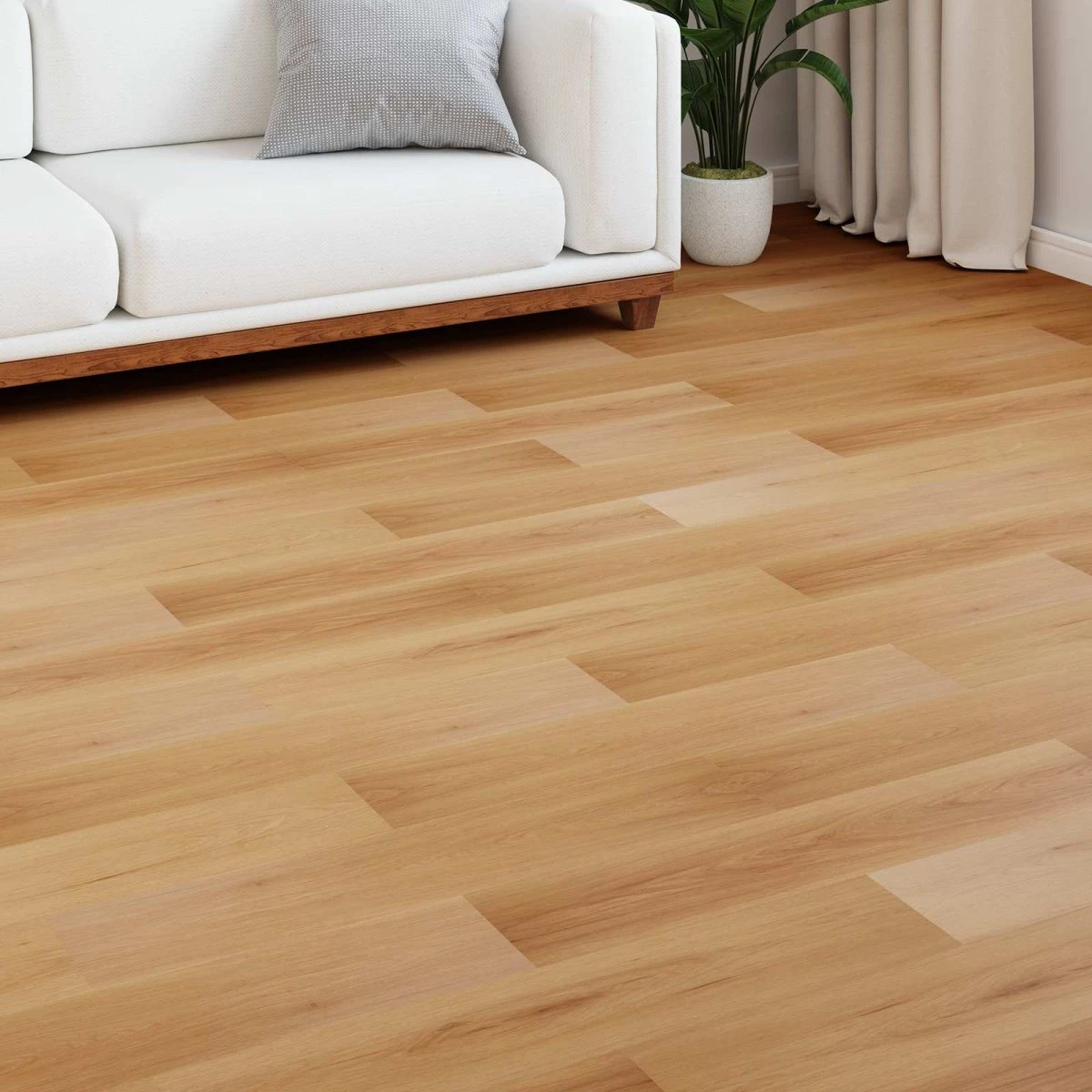 vidaXL Laminatgulv Naturlig bambus, 100,5 x 20,5 x 0,8 cm (5 stk.)