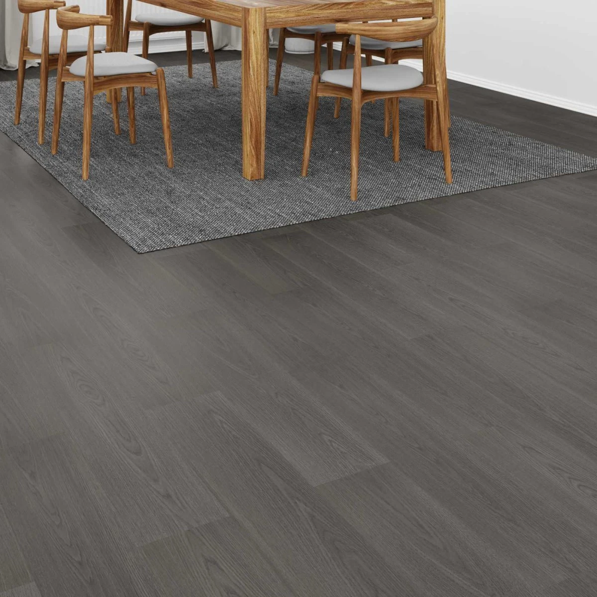 vidaXL Laminatgulv Varm Grå 101 x 20 x 0,8 cm - 5 stk.