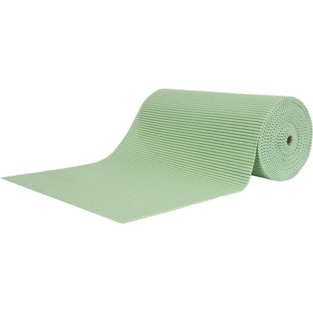 Skridsikker bademåtte på metermål 65 cm – Grøn, 5 mm