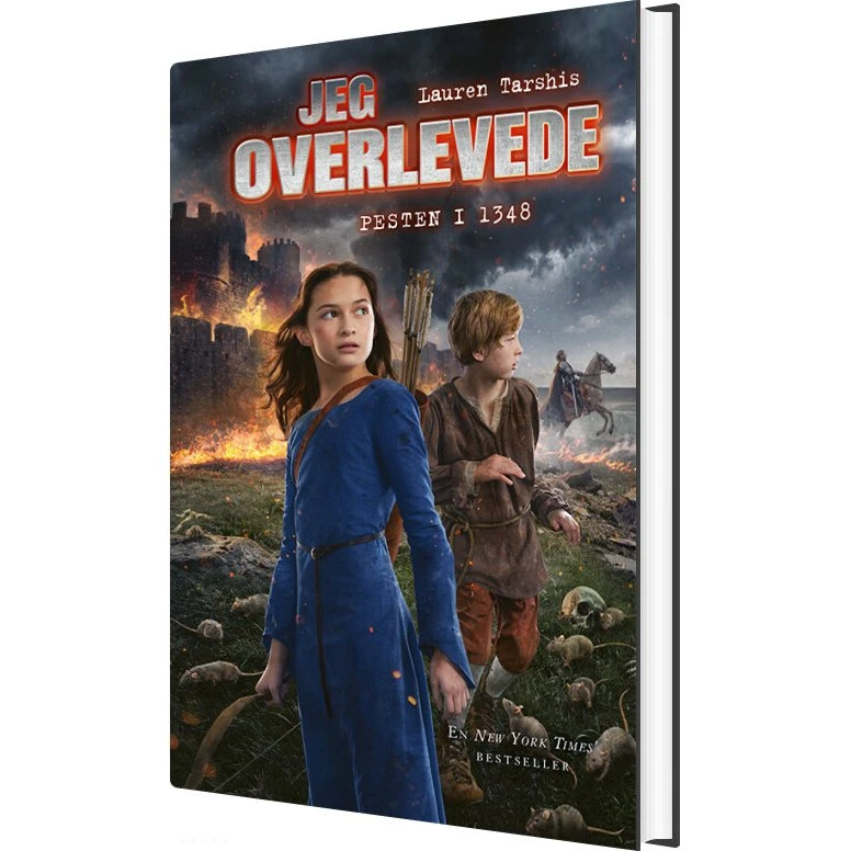 Jeg overlevede pesten i 1348 – Lauren Tarshis (hardcover)