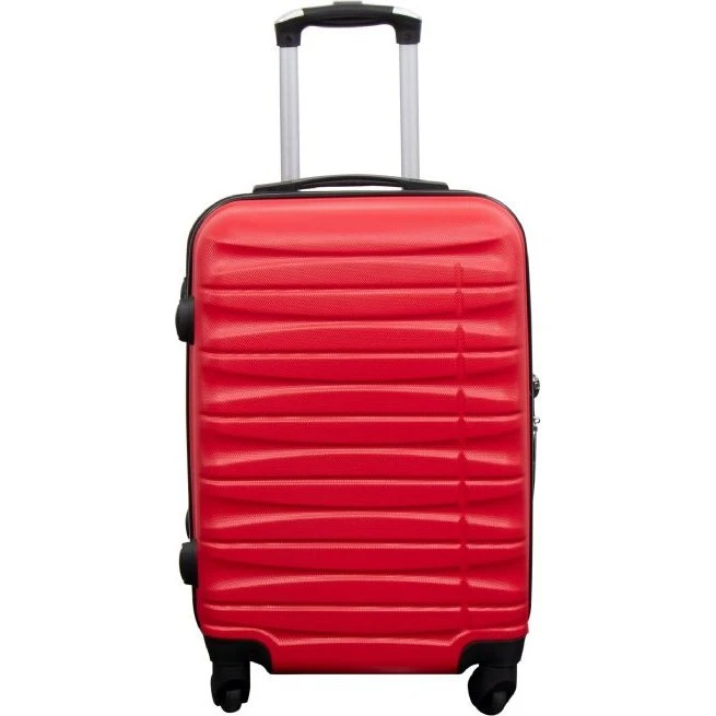 Kabinekuffert hardcase 48 cm – Rød 37 L, 4 hjul