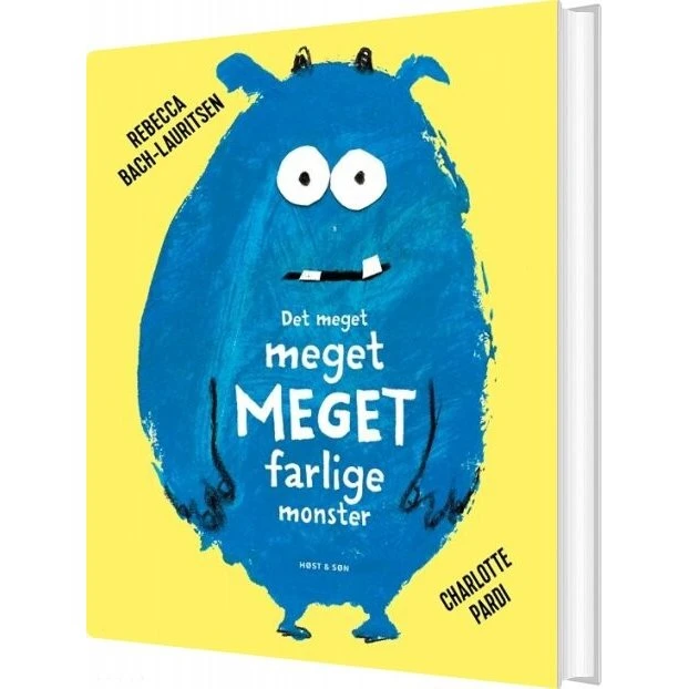 Det meget, meget, MEGET farlige monster – børnebog (hardcover)