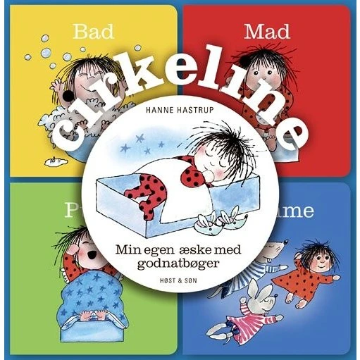 Cirkeline – Min egen æske med godnatbøger (papbog)