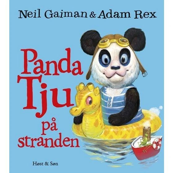 Panda Tju på stranden – Børnebog (Hardcover)