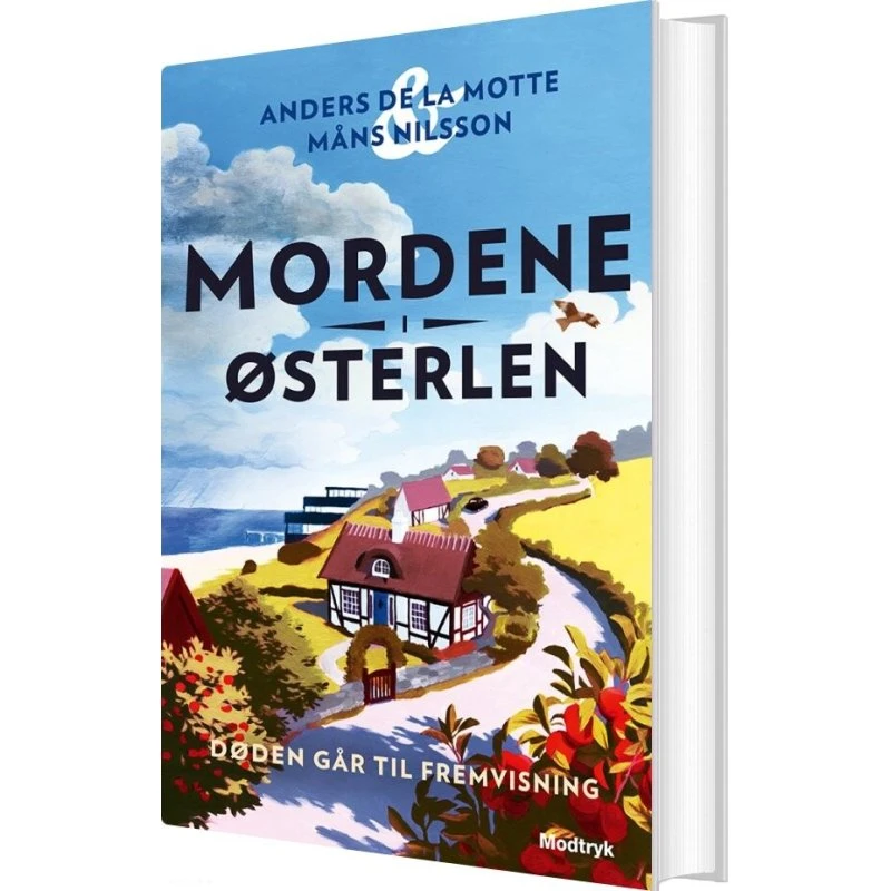 Døden går til fremvisning – Anders De La Motte (hardcover)